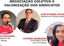 CUT/MG cancela realização da live Negociação Coletiva e Valorização dos Sindicatos