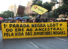 Comunidade LGBTQIAPN+ faz história na 1ª Parada Negra de Belo Horizonte