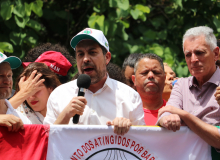 Guilherme Boulos participa de plenária na quinta-feira (21/5), na sede da CUT Minas