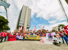 Fortaleza: Centrais protestam contra a política de juros altos do Bacen