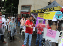 Aposentadas e aposentados se unem em dia de luta por direitos e conquistas em BH