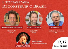 Live - Lançamento do livro: 'Utopias para Reconstruir o Brasil"