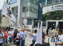 Atingidas e atingidos fazem ato no Dia Internacional de Luta contra Barragens