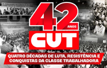 CUT 42 anos: quatro décadas de luta, resistência e conquistas da classe trabalhadora