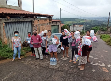 Campanha CUT Minas Solidária distribui cestas e outras doações em Martinho Campos