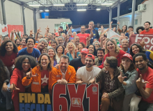 Plenária com Guilherme Boulos na CUT Minas marca dia de luta contra escala 6x1