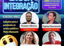 Live da Integração: “Soluções para a Pandemia no serviço público e Plano Mansueto”