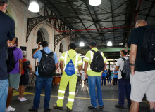 Metroviárias e metroviários mantêm paralisação em Belo Horizonte