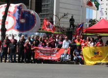 Trabalhadoras e trabalhadores se mobilizam contra a taxa de juros