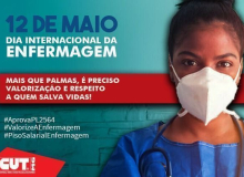 12 de maio: Dia de luta por jornadas e salários justos para a Enfermagem