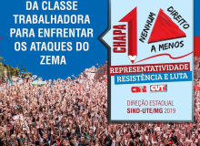 Nós apoiamos a Chapa 1 nas eleições da Direção Estadual do Sind-UTE/MG