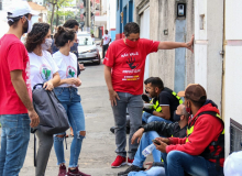 CUT/MG, LPS, MTD e MAB realizam ação solidária pelos entregadores de aplicativos