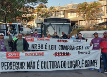 Sinserpu-JF faz ato público no Demlurb contra repetidos casos de assédio moral