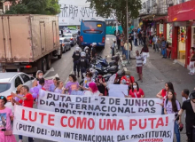 Ato do Dia Internacional das Prostitutas ocupa a Rua Guaicurus