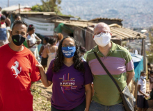 Campanha Solidária do Sindifes faz doações para Ocupação Terra Nossa, no Taquaril