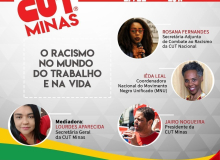 Live CUT/MG: O racismo no mundo do trabalho e na vida