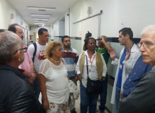 Sind-Saúde participa de vistoria no Hospital João XXIII