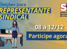 Eleição de Representantes Sindicais de Base do BB: vote entre 8 e 12 de dezembro