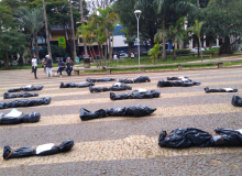 Ato #ForaBolsonaro em Uberlândia