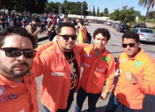 Categoria petroleira de MG realiza ato contra a privatização do Sistema Petrobras