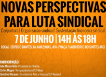 Debate no Sinttel-MG aborda as "Novas Perspectivas para a Luta Sindical"