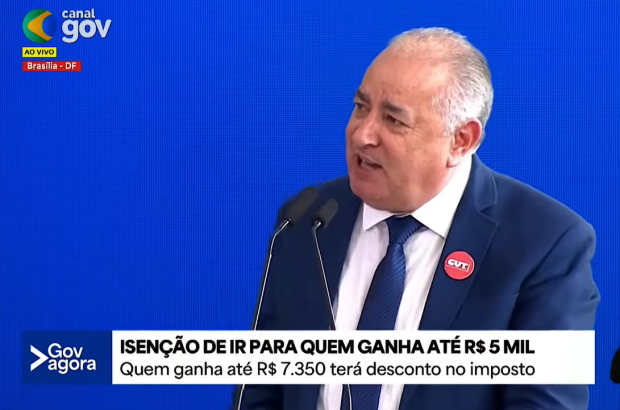 “Passo gigantesco”, diz Sérgio Nobre sobre Lei da Isenção do IR, sancionada por Lula