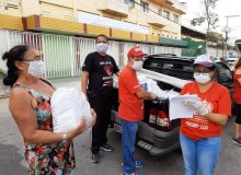 Ações de solidariedade da CUT/MG prosseguem em Belo Horizonte e interior