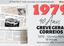 40 anos da greve dos Correios em Minas Gerais