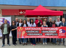 Dia Nacional de Luta contra fechamento de agências bancárias