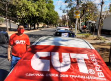 Carreata de bancárias e bancários em BH defende a unidade e os direitos da categoria