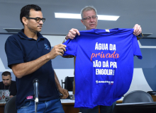 Terceirizações fazem parte do projeto de privatização da Copasa