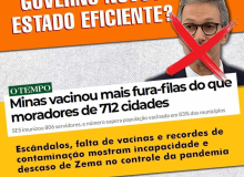 Governo Zema: Pouca vacina, muito "fura-fila" 