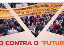 Sindifes, APUBH e DCE  se unem em ato contra o Future-se na UFMG