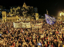 Ato-show "Minas pelas Diretas já": noite de luta e música em Belo Horizonte