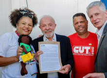 CUT Minas denuncia planos de Zema ao presidente Lula na quinta-feira (11)