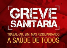 Assembleia aprova a continuidade da Greve Sanitária, por tempo indeterminado