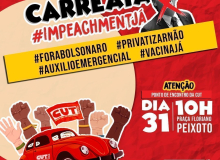 Abraçasso Automotivo em BH pelo #ImpeachmentJá de Jair Bolsonaro