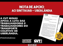 CUT/MG intensifica apoio a trabalhadoras e trabalhadores do transporte coletivo