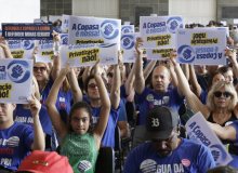 Trabalhadores da Copasa engrossam presença na ALMG para defesa contra a privatização