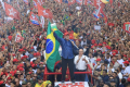 A esperança venceu com a energia das ruas para construir o futuro. Obrigado, Lula!