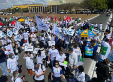 Enfermagem de Minas Gerais participa de ato nacional pela aprovação do PL 2564 em Brasília