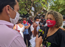 Zema usa aparato repressivo contra protesto de servidores - Rosana Zica, StudiumEficazGil de Carvalho, Marco Túlio e Kadu Ferreira