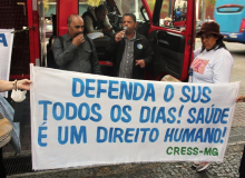 Ato de abertura da 10ª Conferência Estadual de Saúde - Defesa do SUS, do Controle Social e da Democracia - Fotos Rogério Hilário