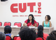 Mulheres constroem o 8 de Março em reunião na CUT/MG - Fotos Rogério Hilário