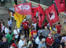 Ato em frente ao antigo prédio do Dops lança movimento “BH, seu nome é democracia” - 31 de março de 2023 - Fotos Rogério Hilário