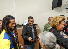 Trabalhadoras e trabalhadores dos Correios elegem, por aclamação, a nova diretoria do Sintect/MG - Fotos @luizrochabh