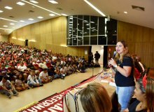 Seminário sobre a Reforma da Previdência no Dia Nacional de Greve da Educação - Fotos Lidyane Ponciano