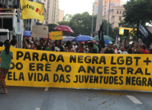 Comunidade LGBTQIAPN+ faz história na 1ª Parada Negra de Belo Horizonte - Fotos Rogério Hilário